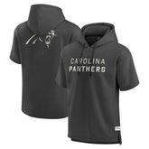 Elements Future Ground Lettering Short Sleeve Pullover Hoodie - Carolina Panthers Hoodies