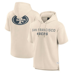 Elements Future Ground Lettering Short Sleeve Pullover Hoodie - San Francisco 49ers Hoodies