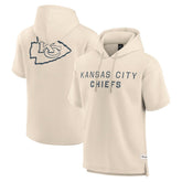 Elements Future Ground Lettering Short Sleeve Pullover Hoodie - Kansas City Chiefs Hoodies