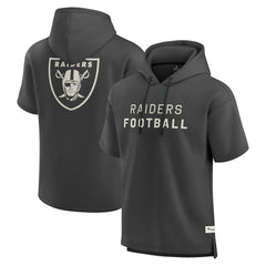 Elements Future Ground Lettering Short Sleeve Pullover Hoodie - Las Vegas Raiders Hoodies
