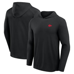 Front Office Power Mono Long Sleeve Hoodie T-Shirt - Kansas City Chiefs Hoodies