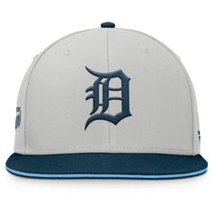 Gray Detroit Tigers Fanatics Knuckleball Snapback Hat