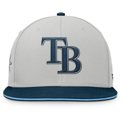 Gray Tampa Bay Rays Fanatics Knuckleball Snapback Hat