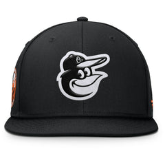 Black Baltimore Orioles Fanatics Walk-Off Bullpen Snapback Hat