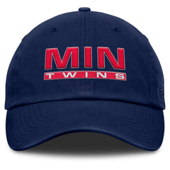 Navy Minnesota Twins Fanatics Women's Fly Out Adjustable Hat