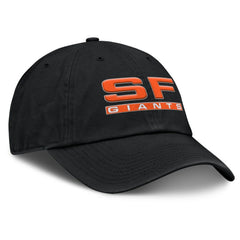 Black San Francisco Giants Fanatics Women's Fly Out Adjustable Hat