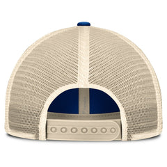 Royal/Natural Chicago Cubs Fanatics Cooperstown Collection Eastbound Mesh Adjustable Hat