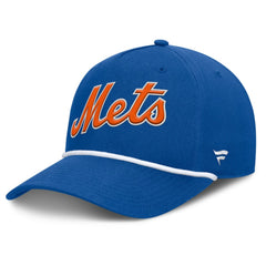 Royal New York Mets Fanatics Clubhouse Foul Ball A-Frame Adjustable Hat