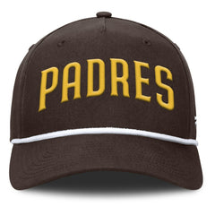 Brown San Diego Padres Fanatics Clubhouse Foul Ball A-Frame Adjustable Hat
