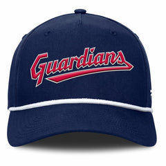 Navy Cleveland Guardians Fanatics Clubhouse Foul Ball A-Frame Adjustable Hat
