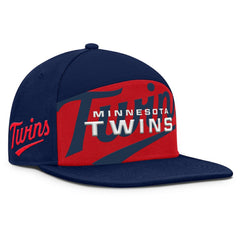 Navy/Red Minnesota Twins Fanatics Clubhouse Splitter Snapback Hat