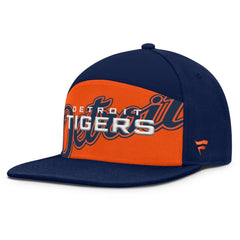 Navy/Orange Detroit Tigers Fanatics Clubhouse Splitter Snapback Hat