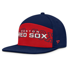 Navy/Red Boston Red Sox Fanatics Clubhouse Splitter Snapback Hat
