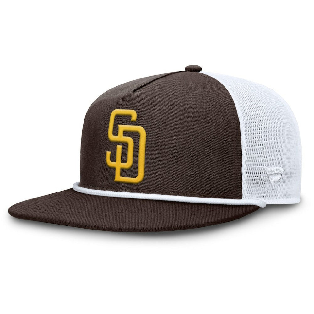 Brown/White San Diego Padres Fanatics Clubhouse Change Up Snapback Hat