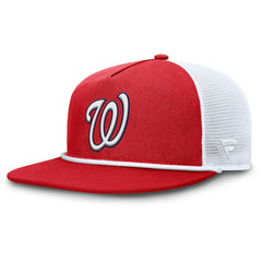 Red/White Washington Nationals Fanatics Clubhouse Change Up Snapback Hat