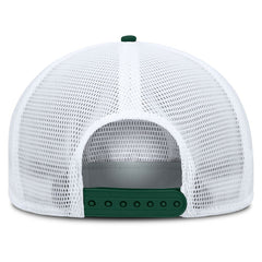 Green/White Athletics Fanatics Clubhouse Change Up Snapback Hat