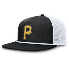 Black/White Pittsburgh Pirates Fanatics Clubhouse Change Up Snapback Hat