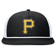 Black/White Pittsburgh Pirates Fanatics Clubhouse Change Up Snapback Hat