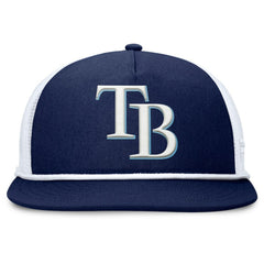 Navy/White Tampa Bay Rays Fanatics Clubhouse Change Up Snapback Hat