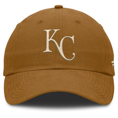 Brown Kansas City Royals Fanatics Act Natural Chopper Adjustable Hat