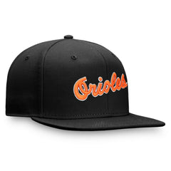 Black Baltimore Orioles Fanatics Cooperstown Collection Core Fitted Hat