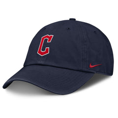 Navy Cleveland Guardians Nike Club Adjustable Hat