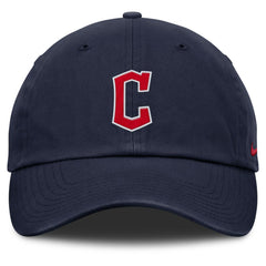 Navy Cleveland Guardians Nike Club Adjustable Hat