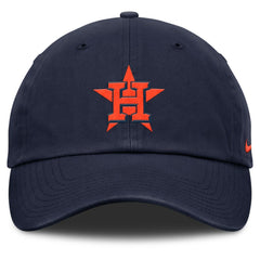 Navy Houston Astros Nike Club Adjustable Hat