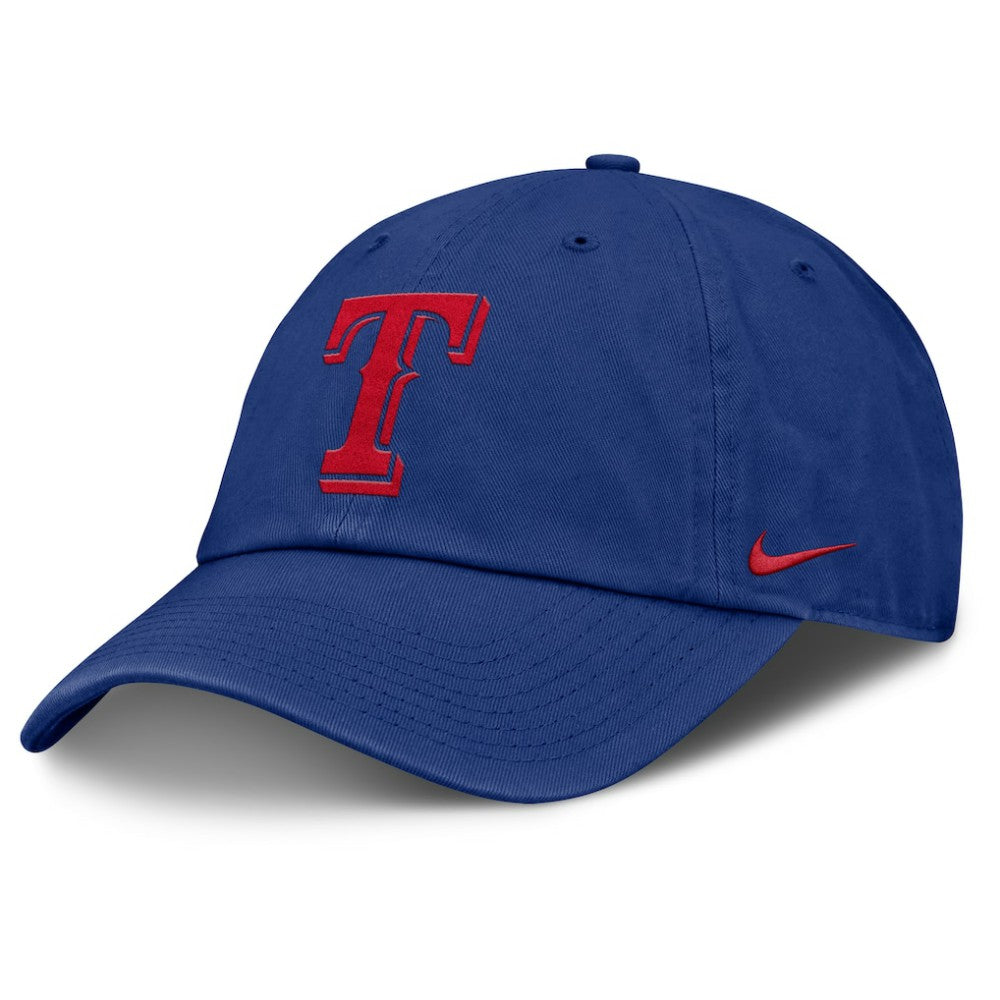 Royal Texas Rangers Nike Club Adjustable Hat