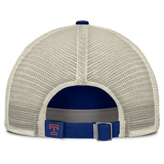 Royal/Natural Texas Rangers Nike Cooperstown Collection Club Trucker Adjustable Hat