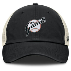 Black/Natural San Francisco Giants Nike Cooperstown Collection Club Trucker Adjustable Hat