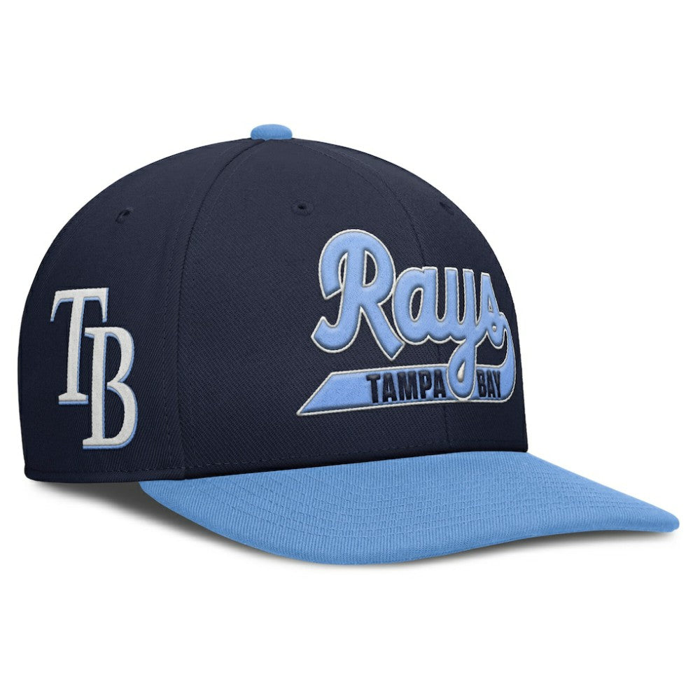 Navy/Light Blue Tampa Bay Rays Nike Pro Performance Snapback Hat