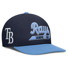 Navy/Light Blue Tampa Bay Rays Nike Pro Performance Snapback Hat