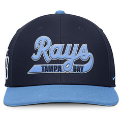 Navy/Light Blue Tampa Bay Rays Nike Pro Performance Snapback Hat