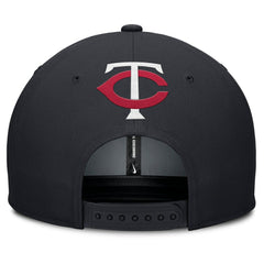 Gray/Navy Minnesota Twins Nike Pro Performance Snapback Hat