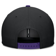 Black/Purple Colorado Rockies Nike Pro Performance Snapback Hat