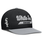 Black/Gray Chicago White Sox Nike Pro Performance Snapback Hat