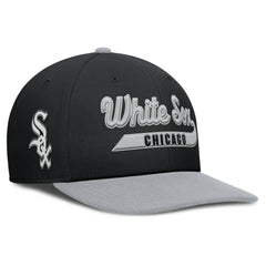 Black/Gray Chicago White Sox Nike Pro Performance Snapback Hat