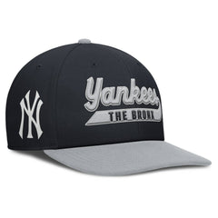 Navy/Gray New York Yankees Nike Pro Performance Snapback Hat
