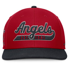 Red/Navy Los Angeles Angels Nike Pro Performance Snapback Hat