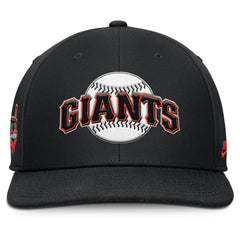 Black San Francisco Giants Nike Pro Performance Snapback Hat