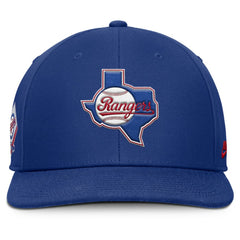 Royal Texas Rangers Nike Pro Performance Snapback Hat