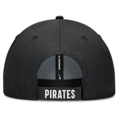 White/Black Pittsburgh Pirates Nike Club Performance Adjustable Hat