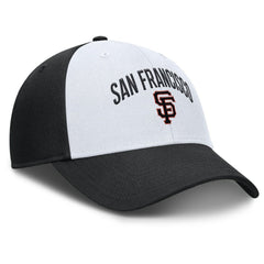 White/Black San Francisco Giants Nike Club Performance Adjustable Hat