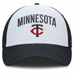 White/Navy Minnesota Twins Nike Club Performance Adjustable Hat