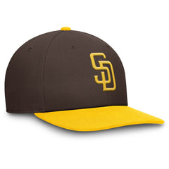 Brown/Gold San Diego Padres Nike Pro Performance Snapback Hat