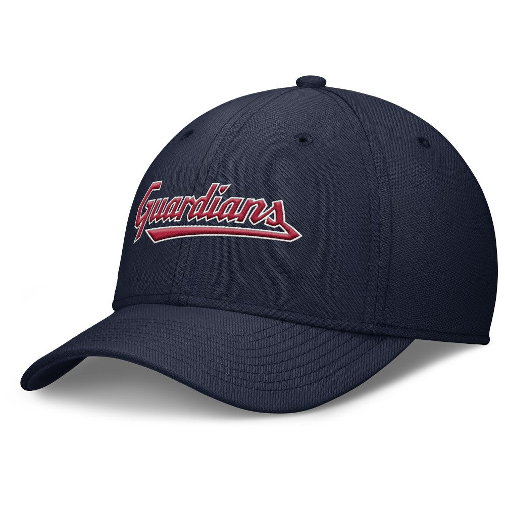 Navy Cleveland Guardians Nike Rise Performance Flex Hat