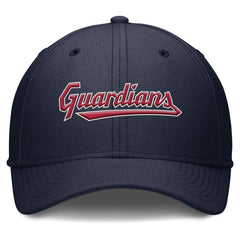 Navy Cleveland Guardians Nike Rise Performance Flex Hat