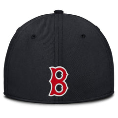 Gray/Navy Boston Red Sox Nike Rise Swoosh Performance Flex Hat