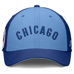 Royal/Light Blue Chicago Cubs Nike Rise Swoosh Performance Flex Hat